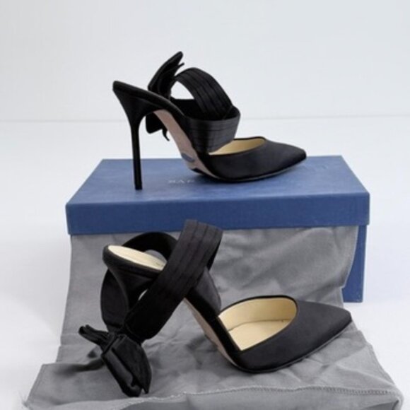 Sarah Flint - Kara 100mm - Black Satin 39/8.5 - Picture 5 of 15